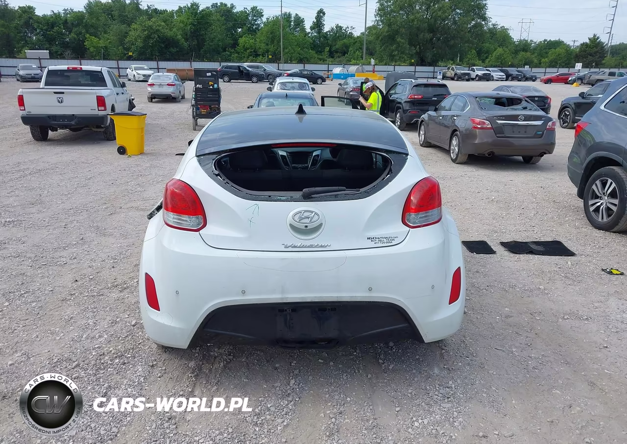 2013 Hyundai Veloster Base W-Black VIN:KMHTC6AD4DU146503 - 17