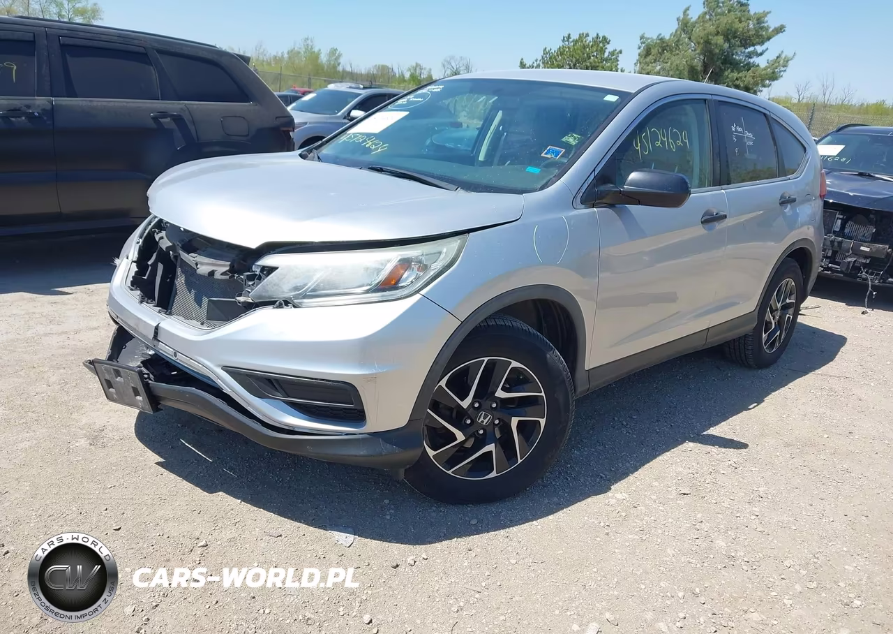 2016 Honda Cr-V Se VIN:5J6RM4H49GL038601 - 2
