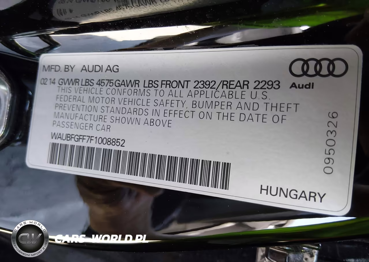 2015 Audi A3 2.0T Premium VIN:WAUBFGFF7F1008852 - 9