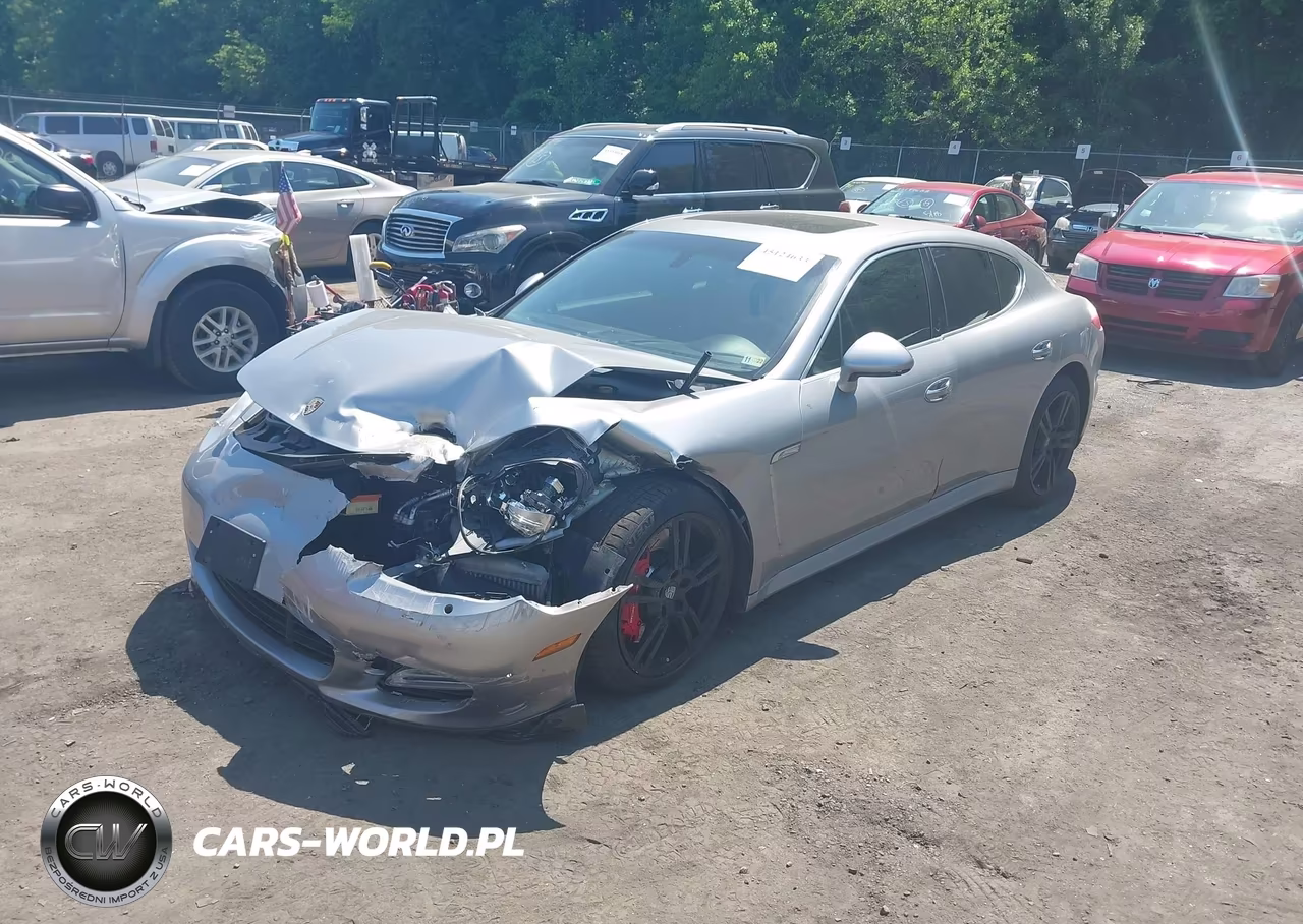 2012 Porsche Panamera Turbo VIN:WP0AC2A73CL090458 - 2