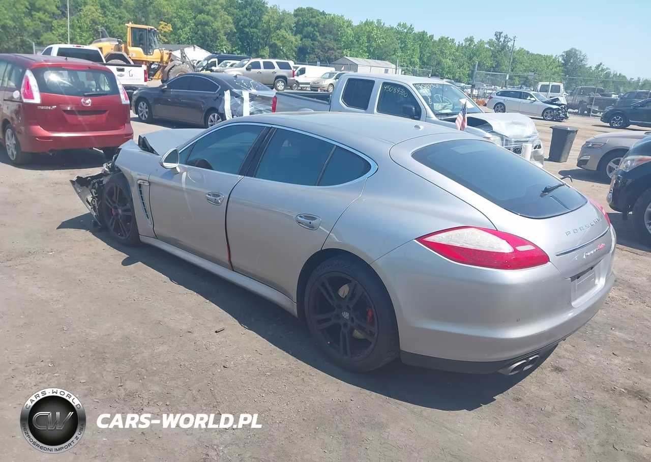 2012 Porsche Panamera Turbo VIN:WP0AC2A73CL090458 - 3