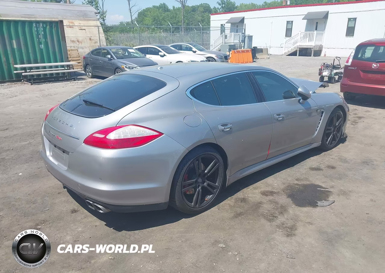 2012 Porsche Panamera Turbo VIN:WP0AC2A73CL090458 - 4