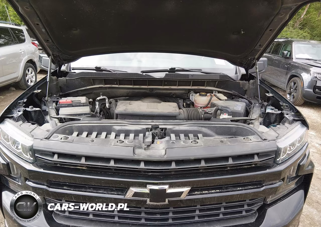 2021 Chevrolet Silverado 1500 4Wd Short Bed Rst VIN:1GCUYEEL0MZ365810 - 10
