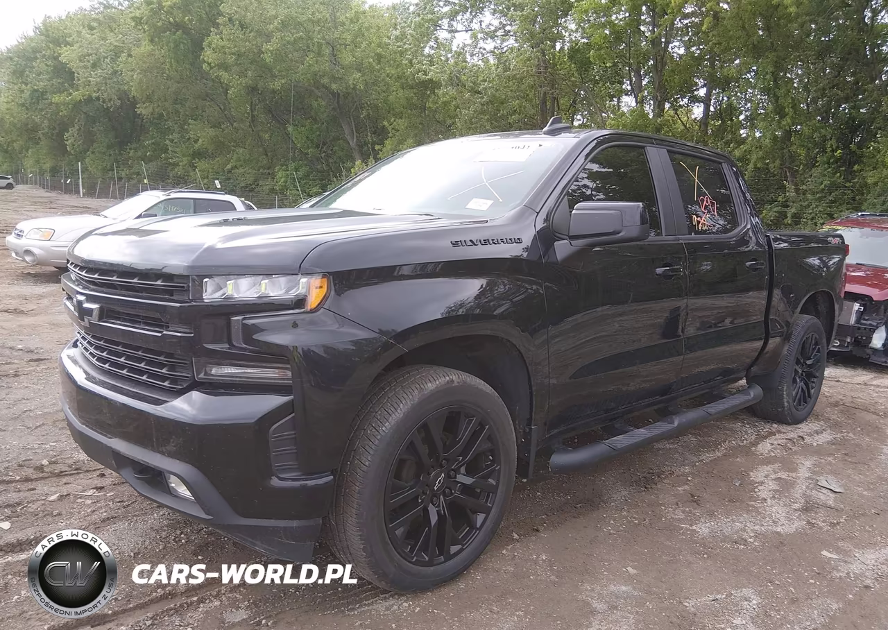 2021 Chevrolet Silverado 1500 4Wd Short Bed Rst VIN:1GCUYEEL0MZ365810 - 2