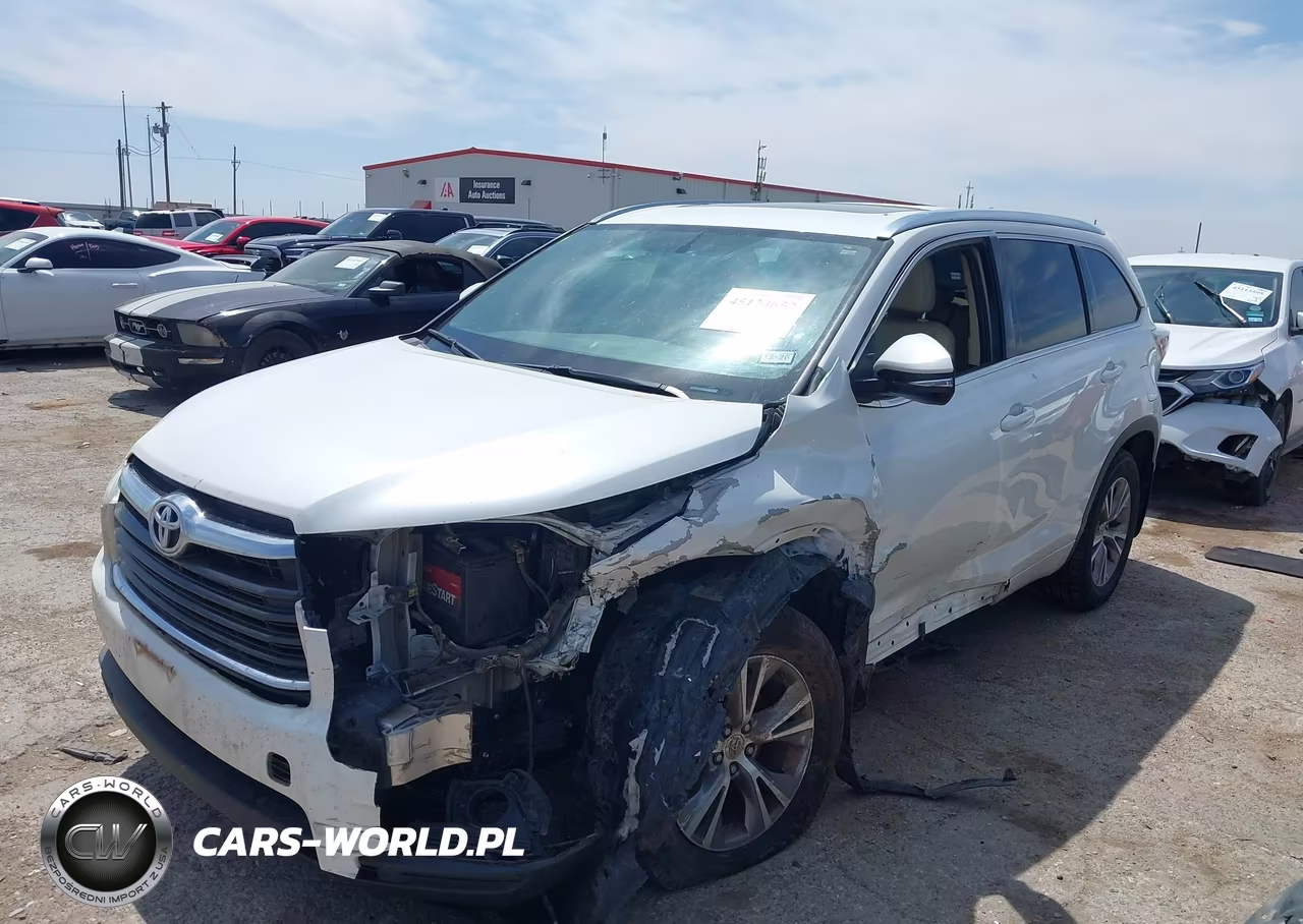 2015 Toyota Highlander Xle V6 VIN:5TDJKRFH9FS198244 - 2
