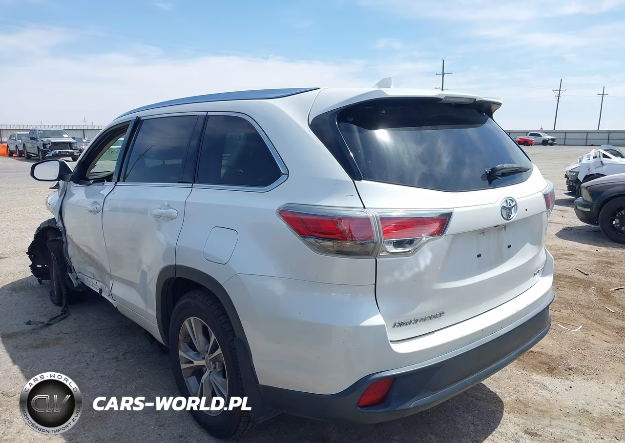 2015 Toyota Highlander Xle V6 VIN:5TDJKRFH9FS198244 - 3
