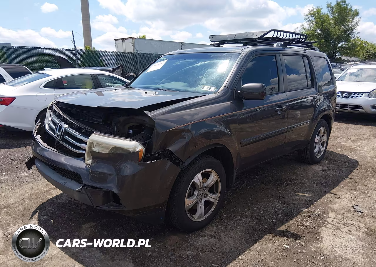 2013 Honda Pilot Ex-L VIN:5FNYF4H54DB064087 - 2