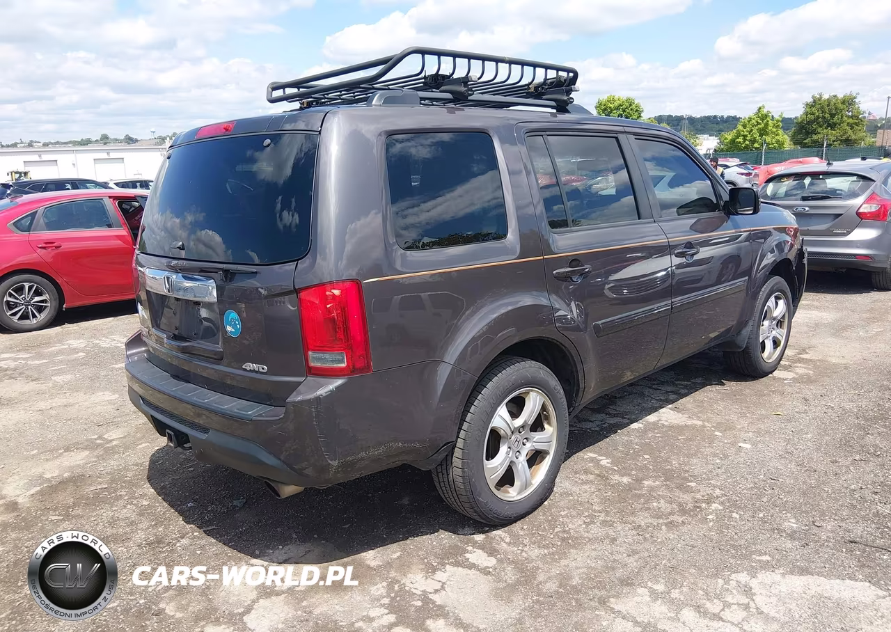 2013 Honda Pilot Ex-L VIN:5FNYF4H54DB064087 - 4