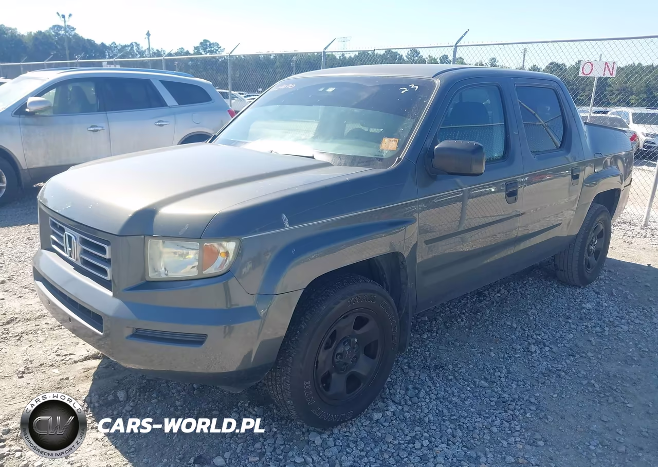 2007 Honda Ridgeline Rt VIN:2HJYK16247H533157 - 2