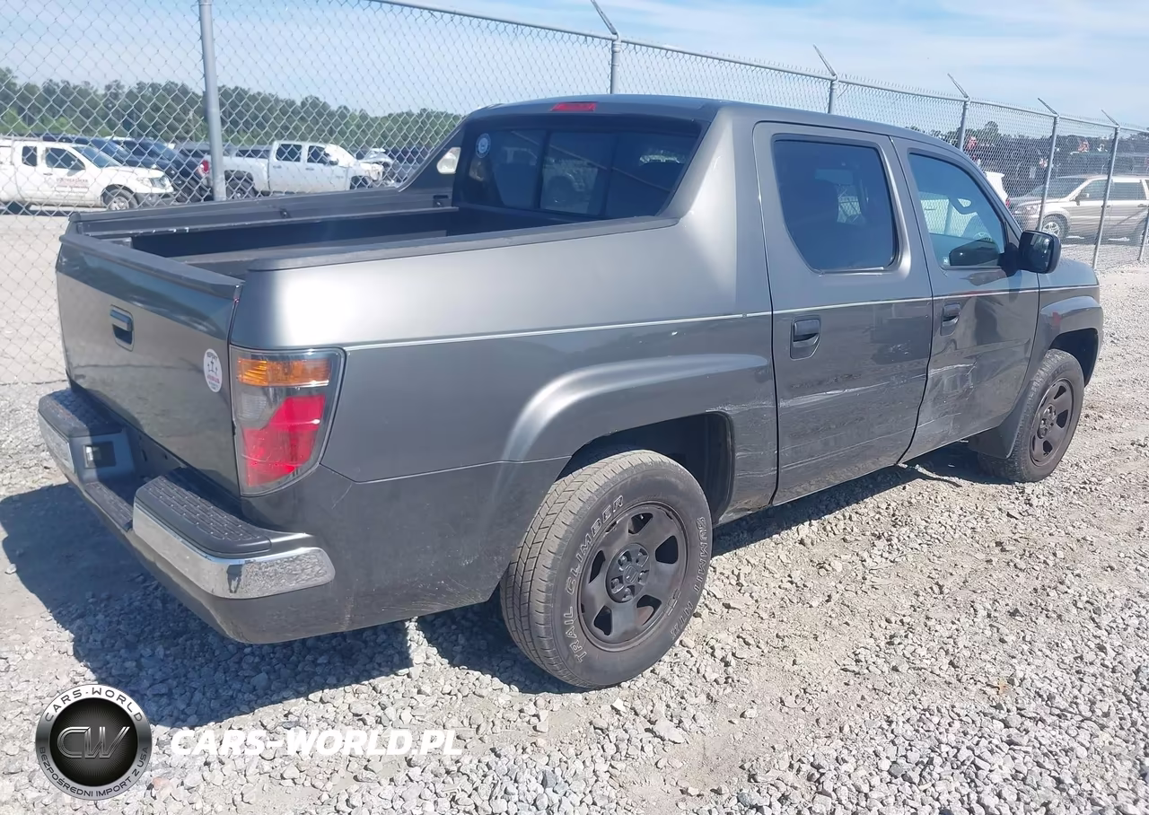 2007 Honda Ridgeline Rt VIN:2HJYK16247H533157 - 4