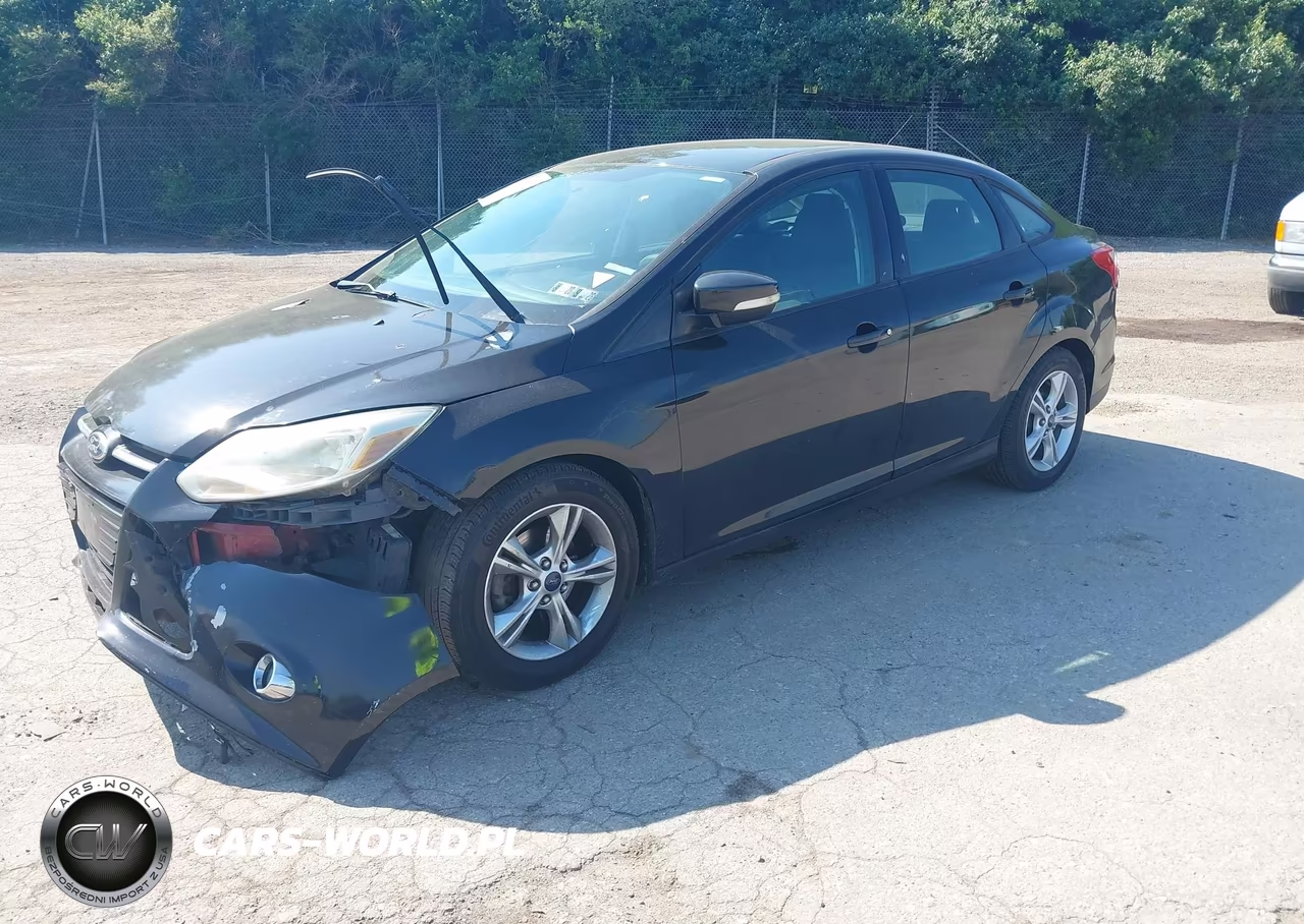 2014 Ford Focus Se VIN:1FADP3F22EL233929 - 2