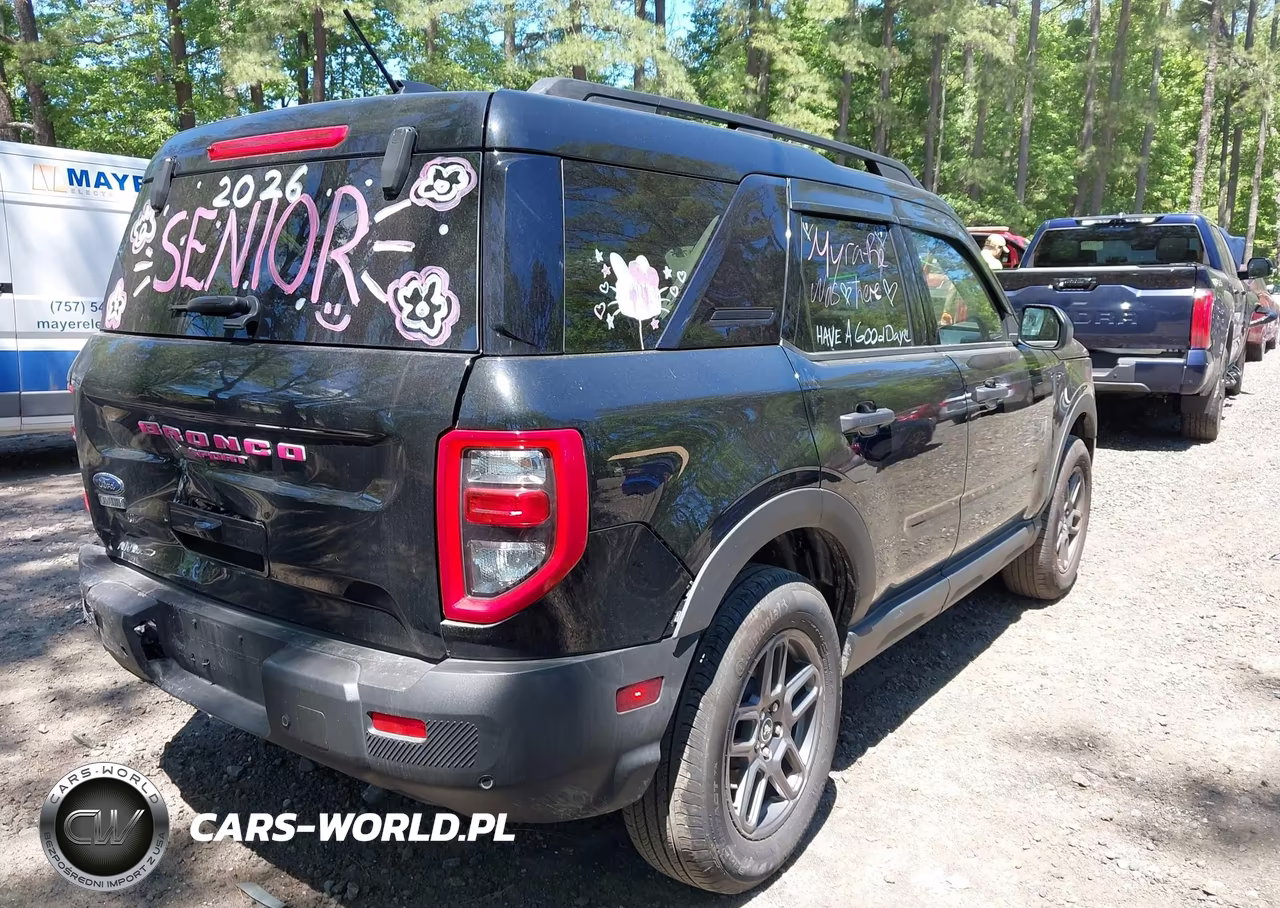 2025 Ford Bronco Sport Big Bend VIN:3FMCR9BN6SRE48631 - 4