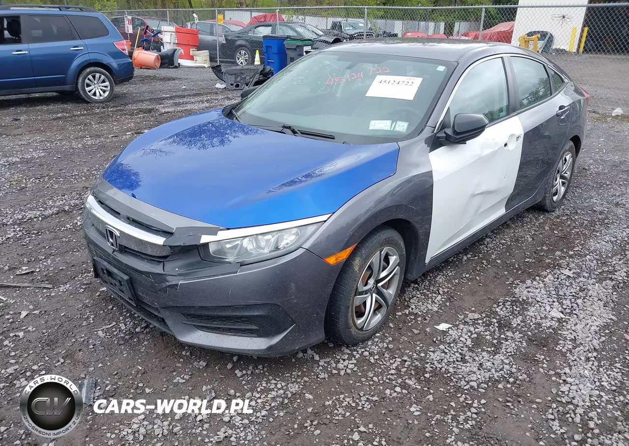 2017 Honda Civic Lx VIN:19XFC2F52HE231534 - 2