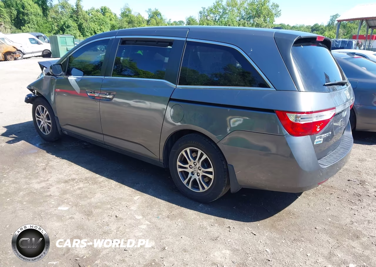 2011 Honda Odyssey Ex-L VIN:5FNRL5H67BB038009 - 3