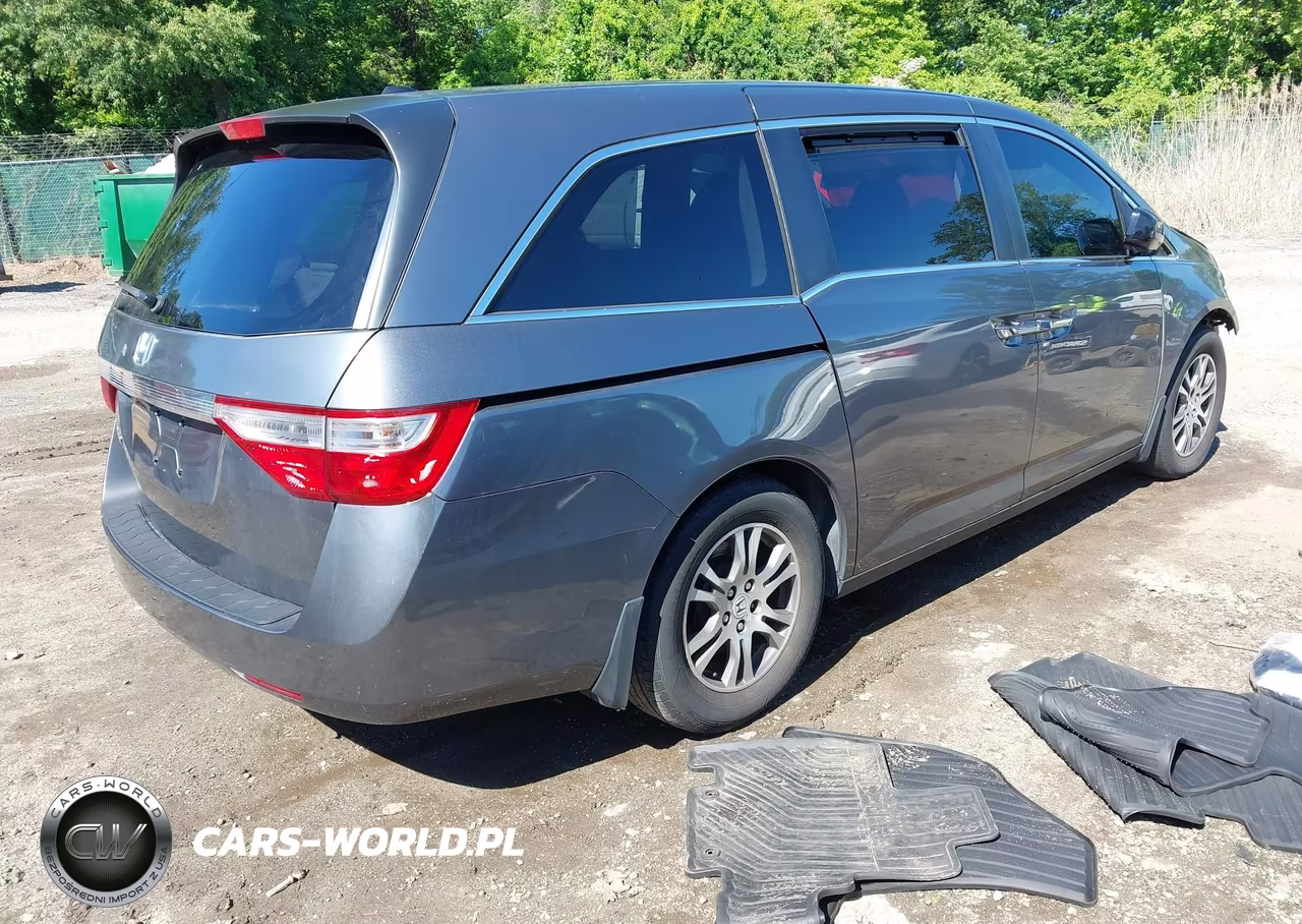 2011 Honda Odyssey Ex-L VIN:5FNRL5H67BB038009 - 4