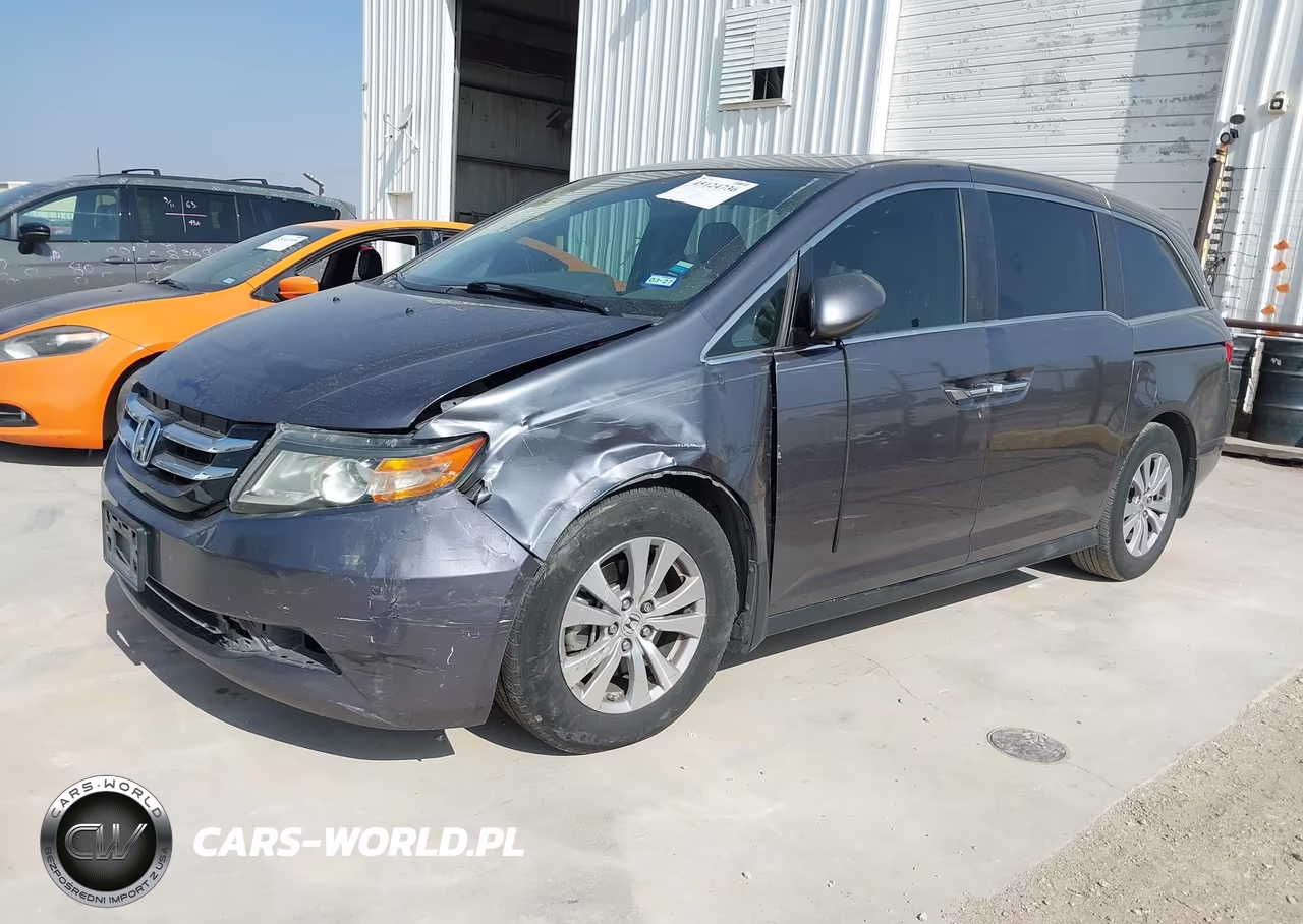 2016 Honda Odyssey Ex-L VIN:5FNRL5H66GB039885 - 2