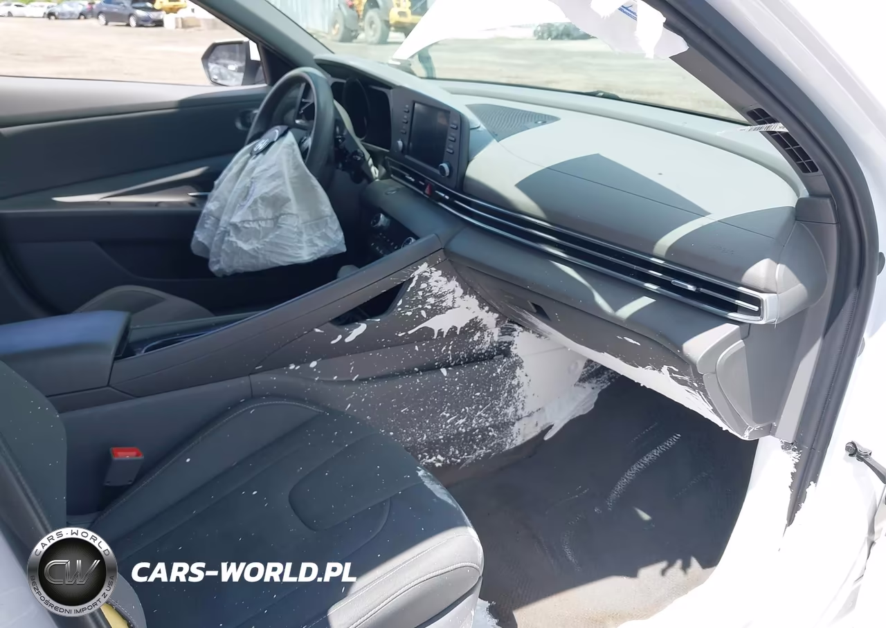 2023 Hyundai Elantra Hybrid Blue VIN:KMHLM4AJXPU082740 - 5
