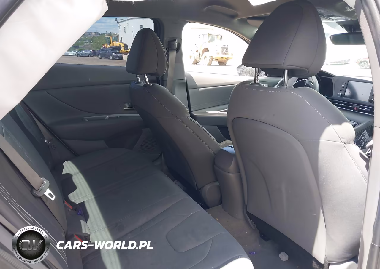 2023 Hyundai Elantra Hybrid Blue VIN:KMHLM4AJXPU082740 - 8