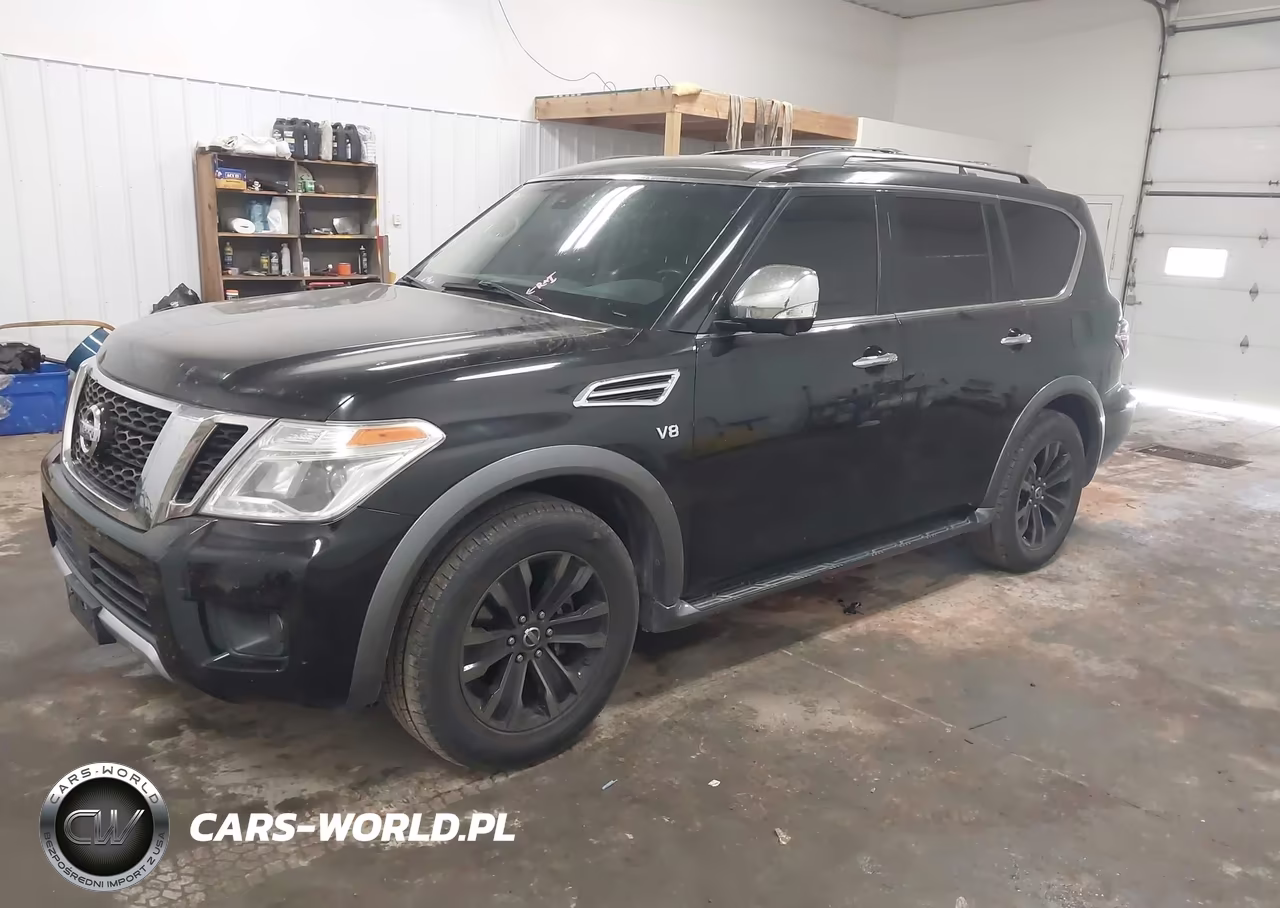 2017 Nissan Armada Platinum VIN:JN8AY2NE5H9706566 - 2