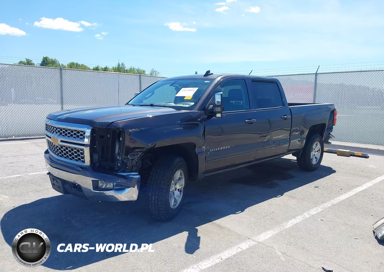 2015 Chevrolet Silverado 1500 1Lt VIN:3GCUKREH1FG124930 - 2