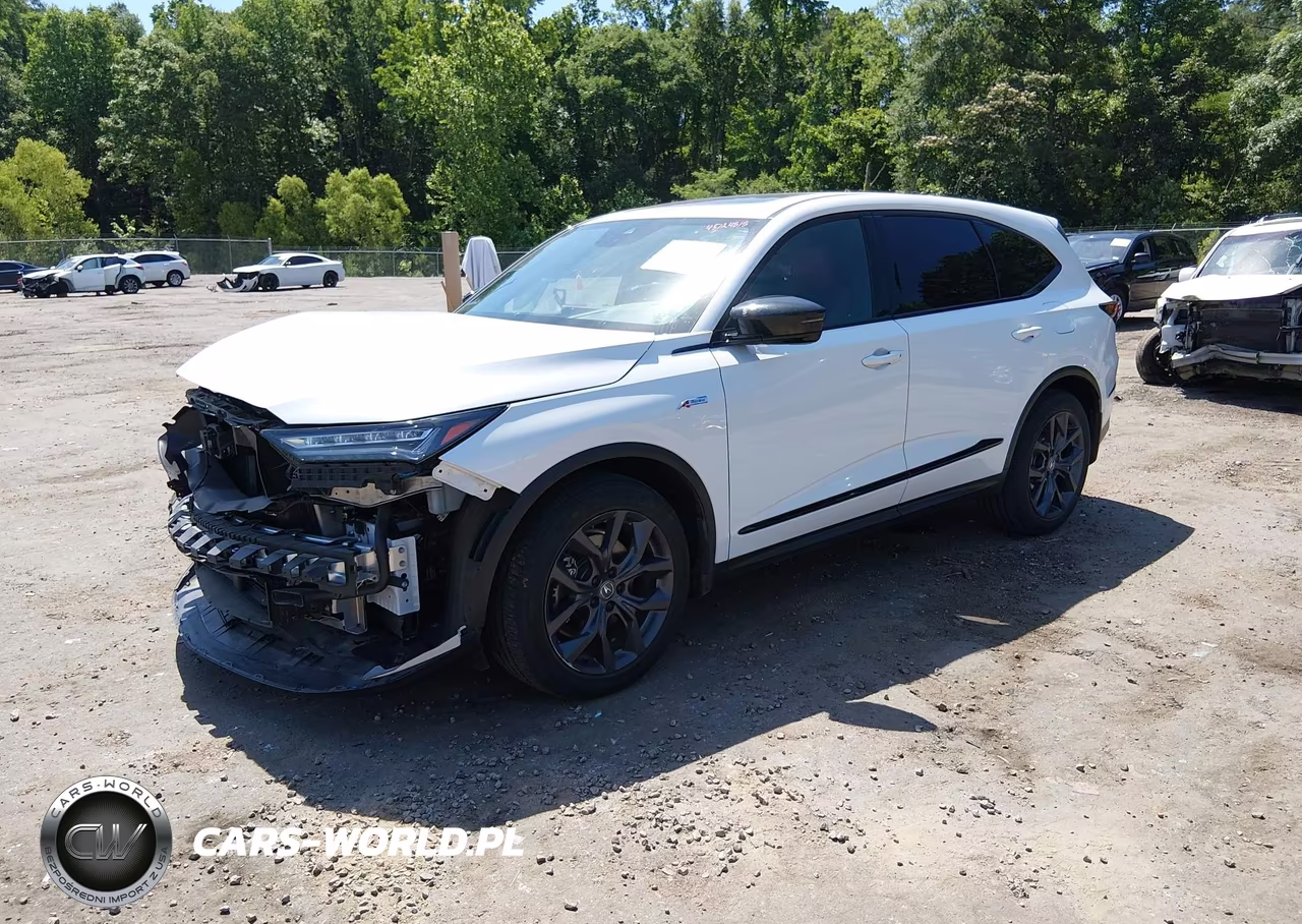 2022 Acura Mdx A-Spec Package VIN:5J8YE1H01NL051657 - 2