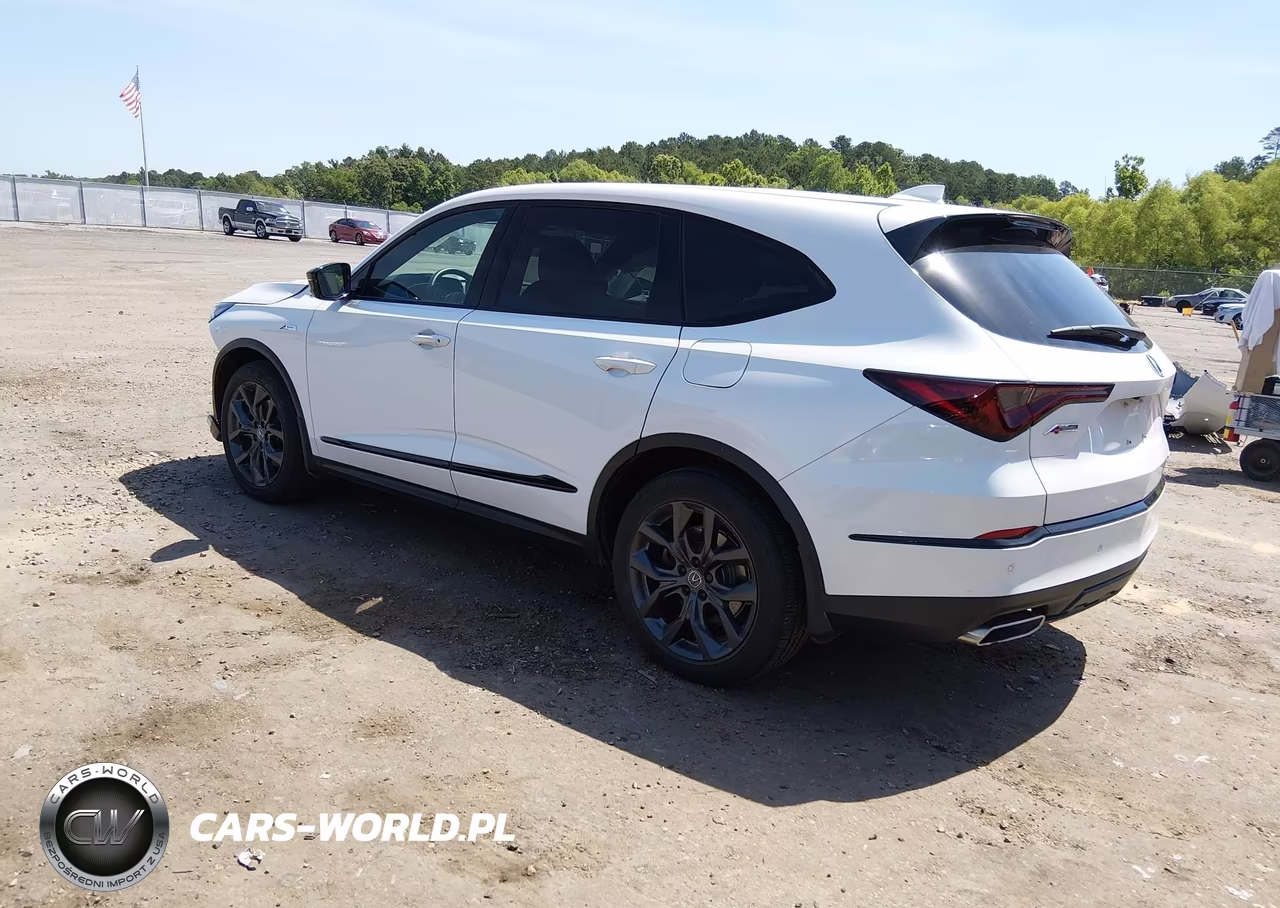 2022 Acura Mdx A-Spec Package VIN:5J8YE1H01NL051657 - 3
