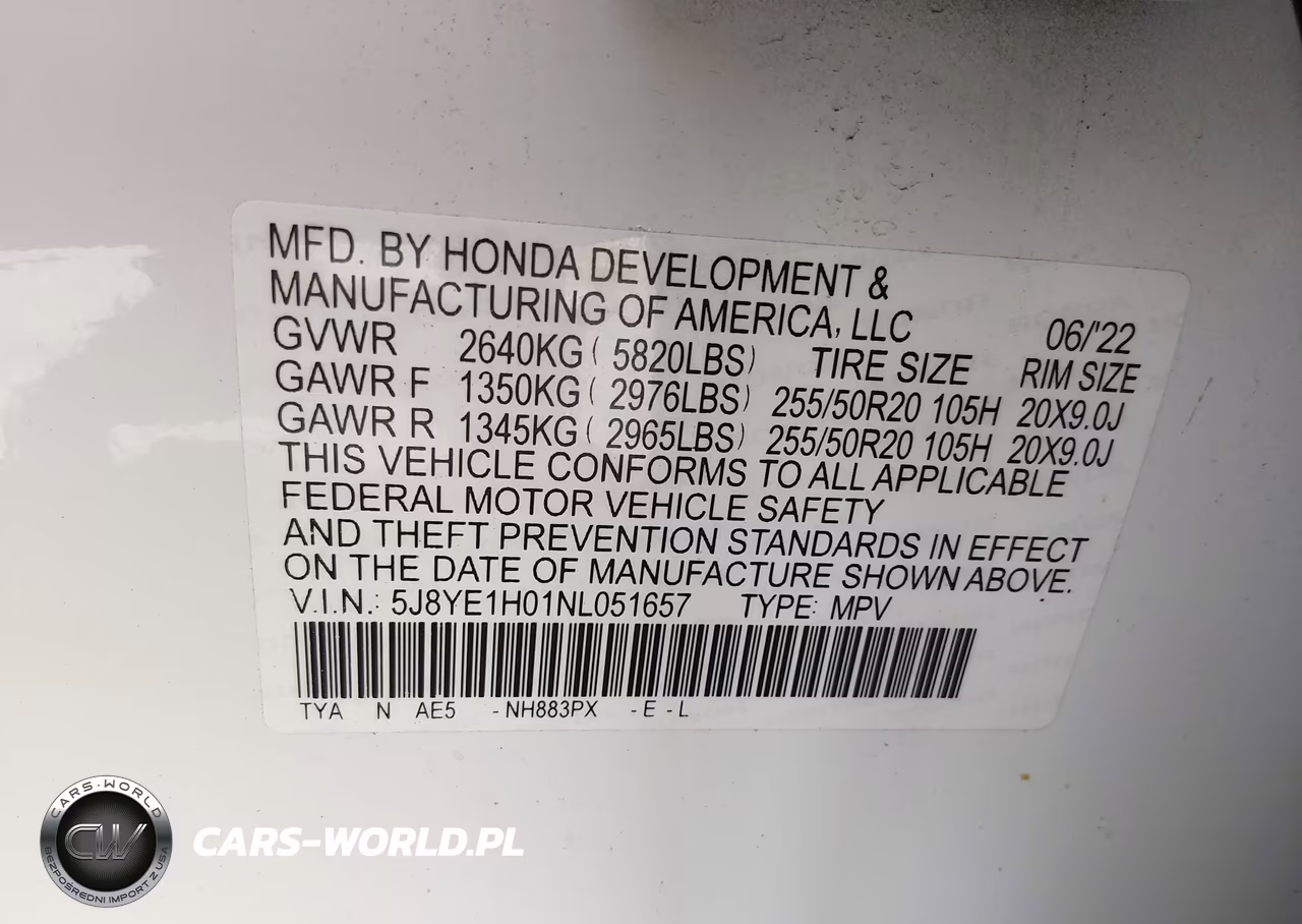 2022 Acura Mdx A-Spec Package VIN:5J8YE1H01NL051657 - 9