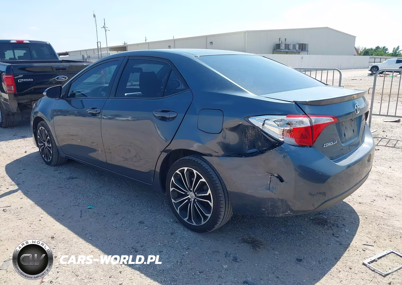 2016 Toyota Corolla S Plus VIN:5YFBURHE4GP461347 - 3