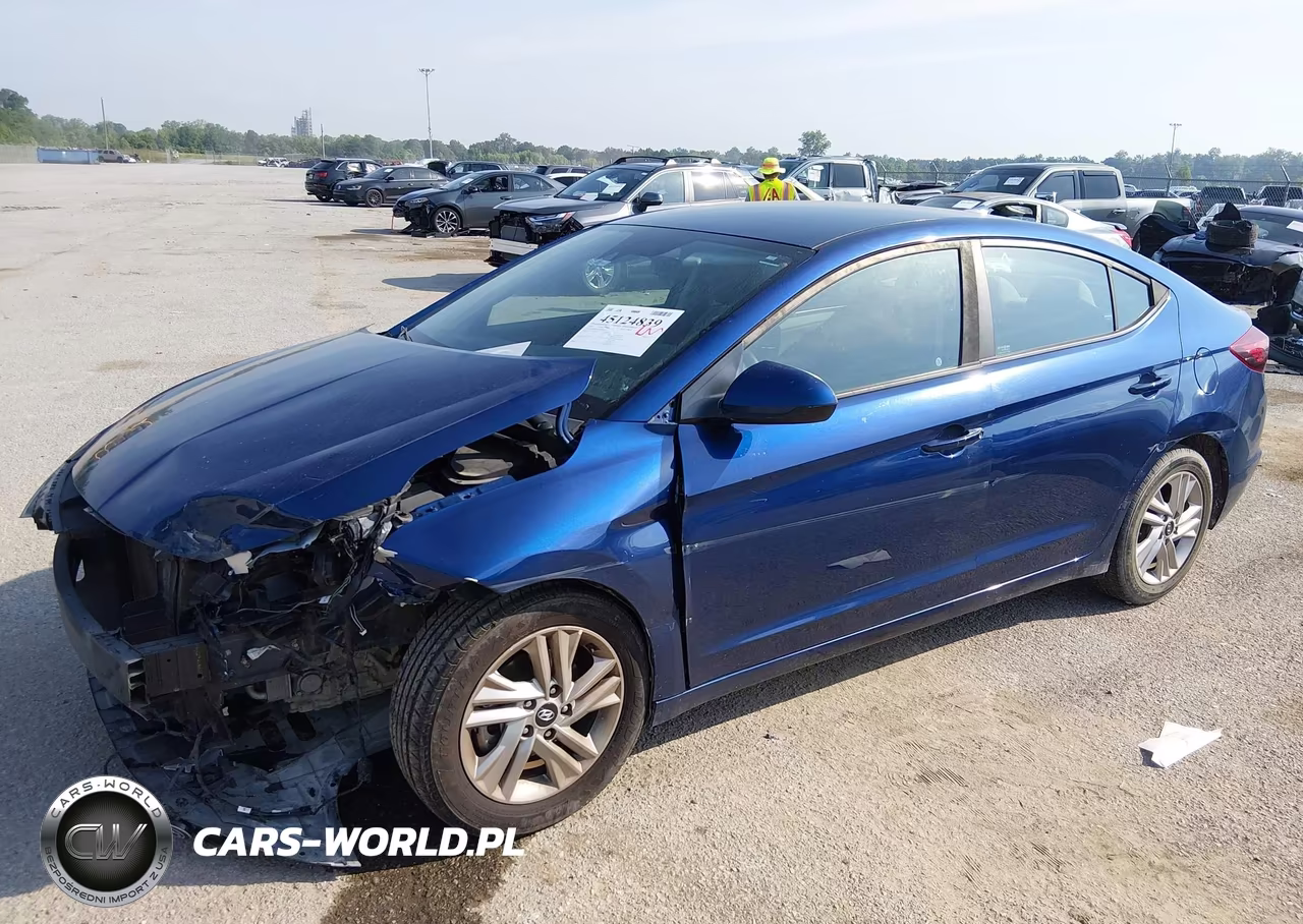 2020 Hyundai Elantra Sel VIN:5NPD84LF2LH509466 - 2