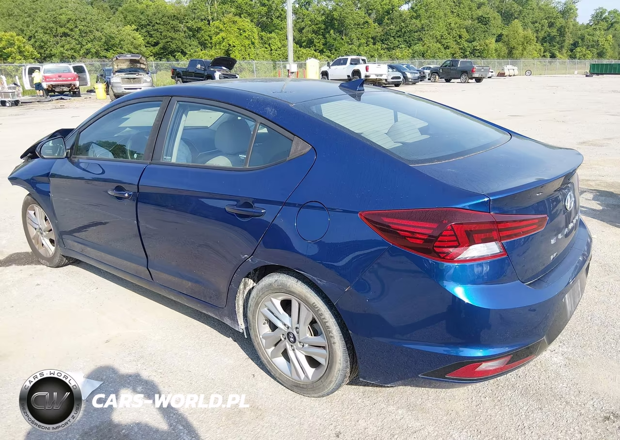 2020 Hyundai Elantra Sel VIN:5NPD84LF2LH509466 - 3