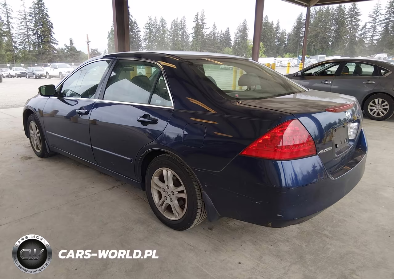2007 Honda Accord 2.4 Se VIN:JHMCM56367C022625 - 3