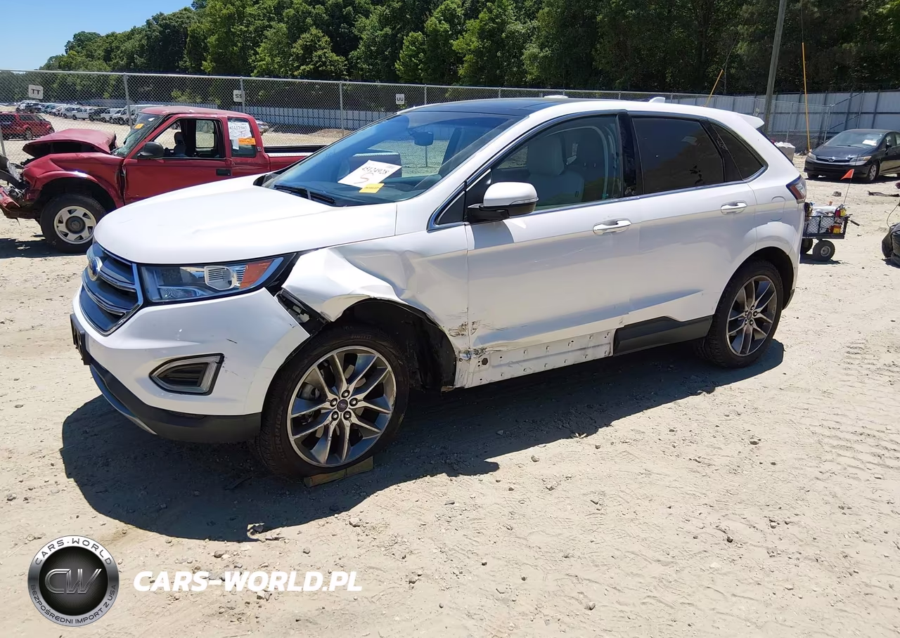 2015 Ford Edge Titanium VIN:2FMTK3K82FBC28922 - 2