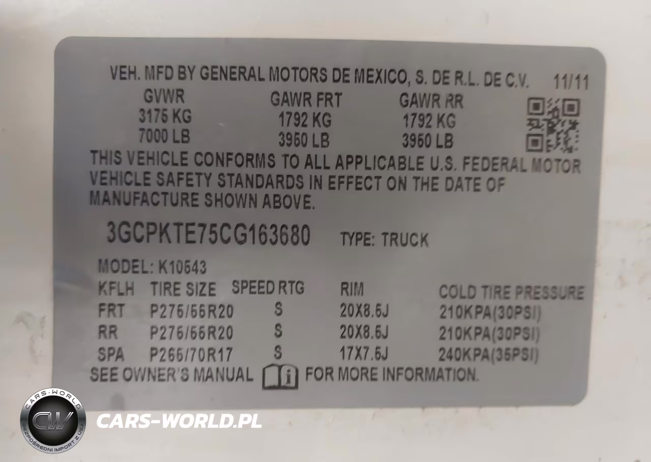 2012 Chevrolet Silverado 1500 Ltz VIN:3GCPKTE75CG163680 - 9