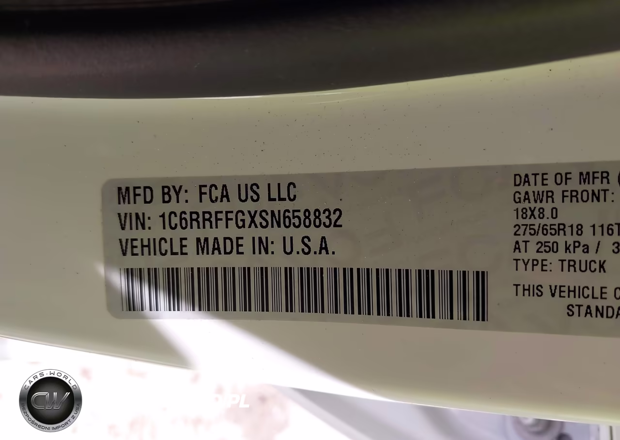 2025 Ram 1500 Big Horn 4X4 5'7 Box VIN:1C6RRFFGXSN658832 - 9