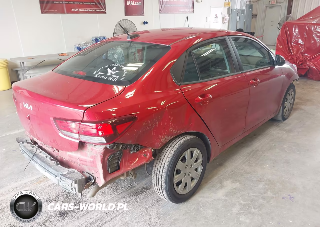 2022 Kia Rio S VIN:3KPA24AD2NE443062 - 4