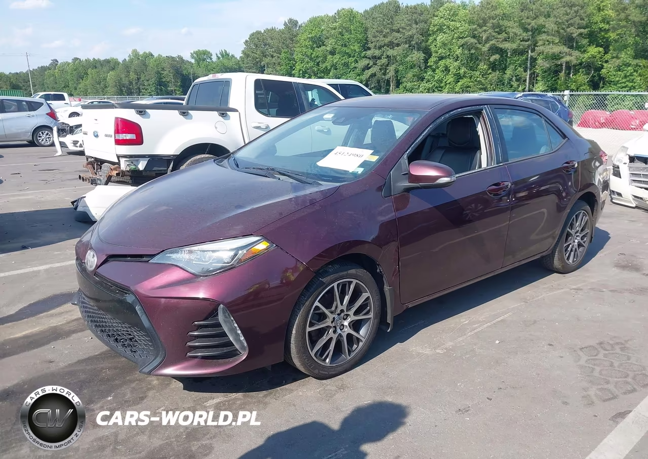 2017 Toyota Corolla Se Special Edition VIN:5YFBURHE0HP616896 - 2