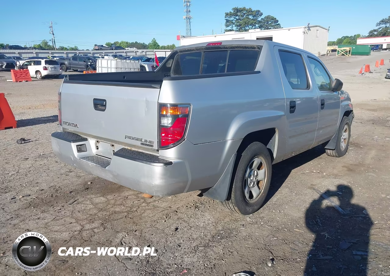 2008 Honda Ridgeline Rt VIN:2HJYK16218H515281 - 4