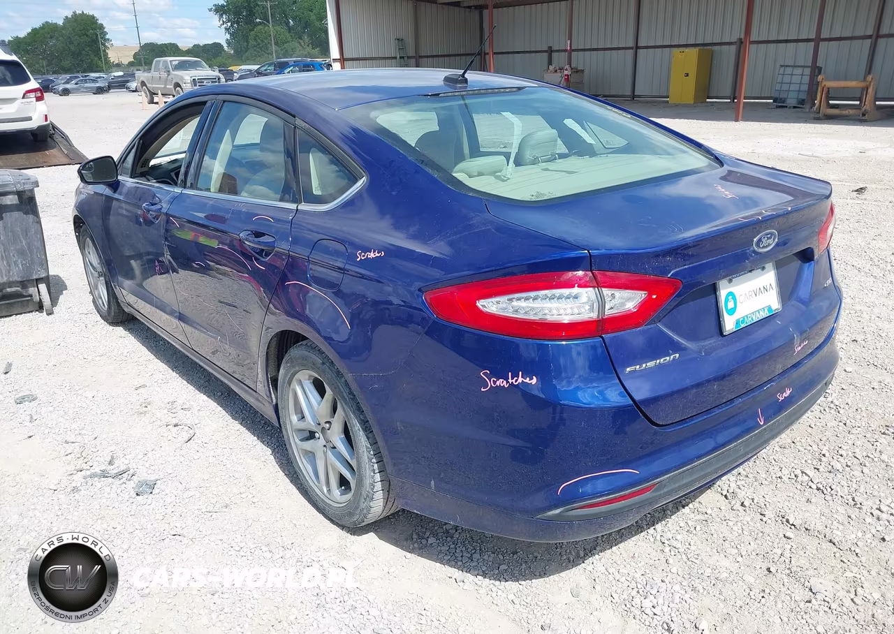 2016 Ford Fusion Se VIN:3FA6P0H75GR312659 - 3