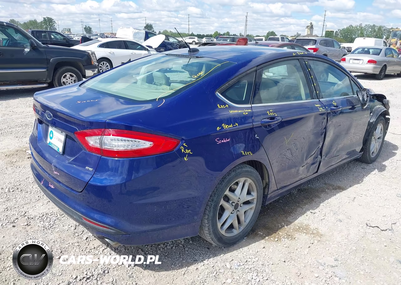 2016 Ford Fusion Se VIN:3FA6P0H75GR312659 - 4