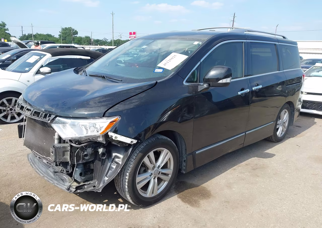 2014 Nissan Quest Sl VIN:JN8AE2KP0E9104135 - 2
