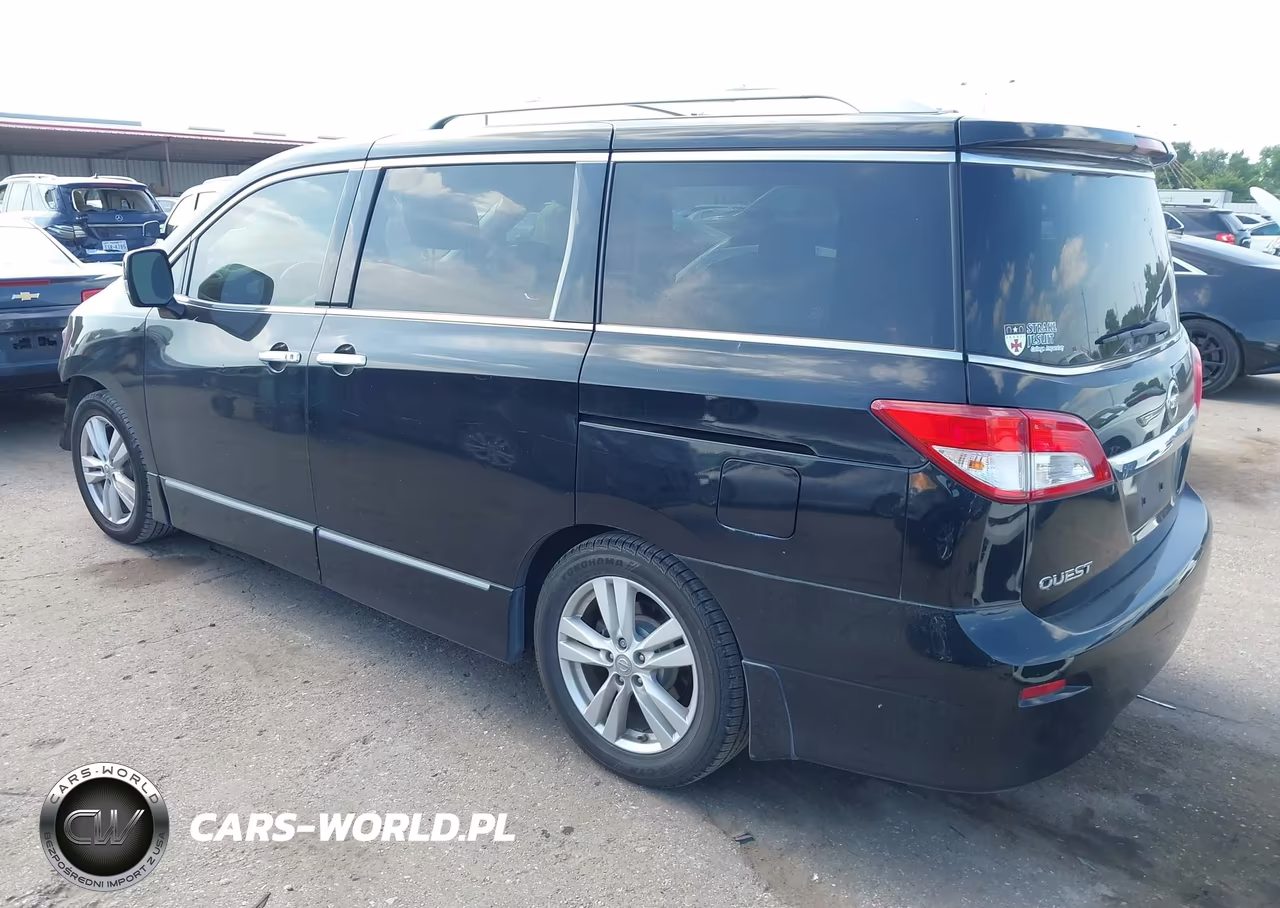 2014 Nissan Quest Sl VIN:JN8AE2KP0E9104135 - 3