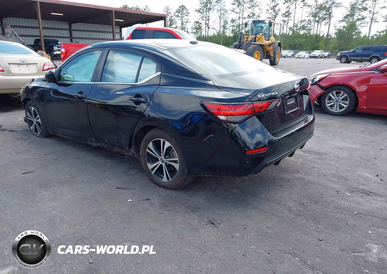 2021 Nissan Sentra Sv Xtronic Cvt VIN:3N1AB8CVXMY292839 - 3