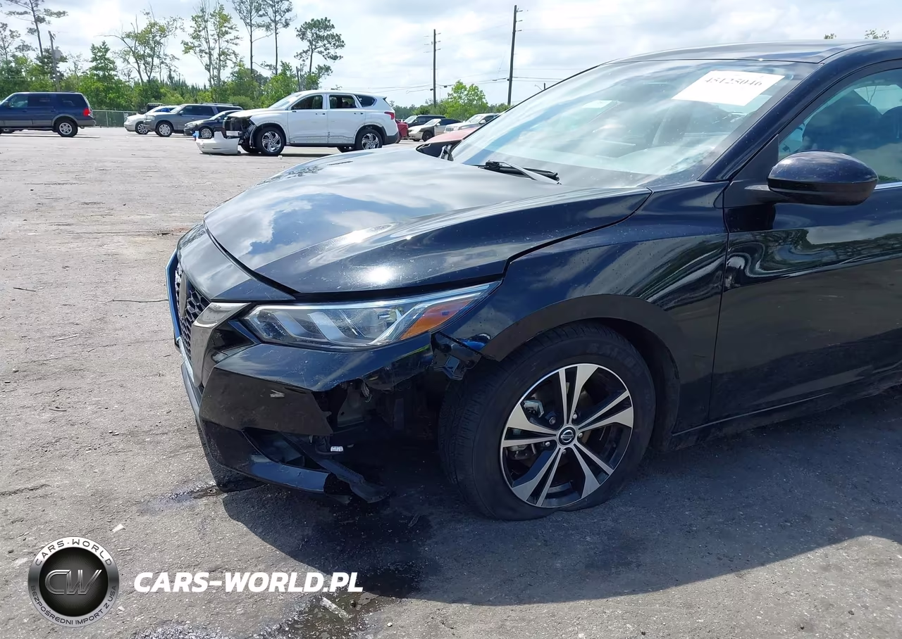 2021 Nissan Sentra Sv Xtronic Cvt VIN:3N1AB8CVXMY292839 - 6