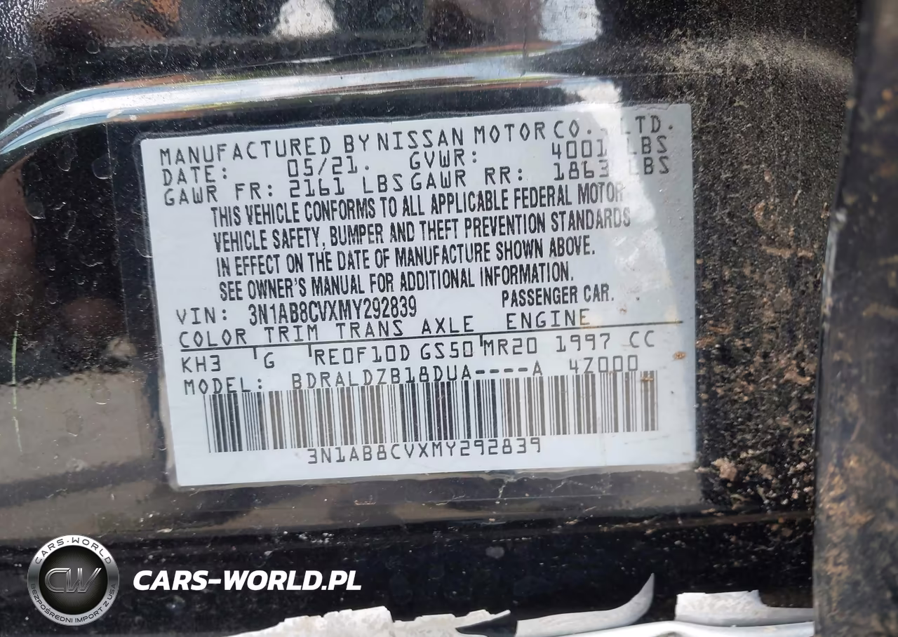 2021 Nissan Sentra Sv Xtronic Cvt VIN:3N1AB8CVXMY292839 - 9
