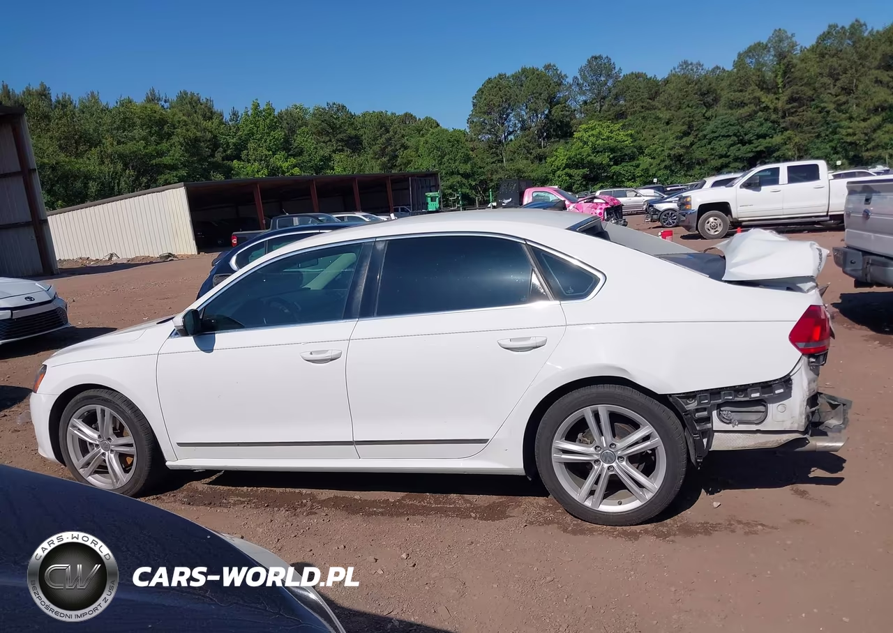 2015 Volkswagen Passat 2.0L Tdi Se VIN:1VWBV7A35FC034953 - 15