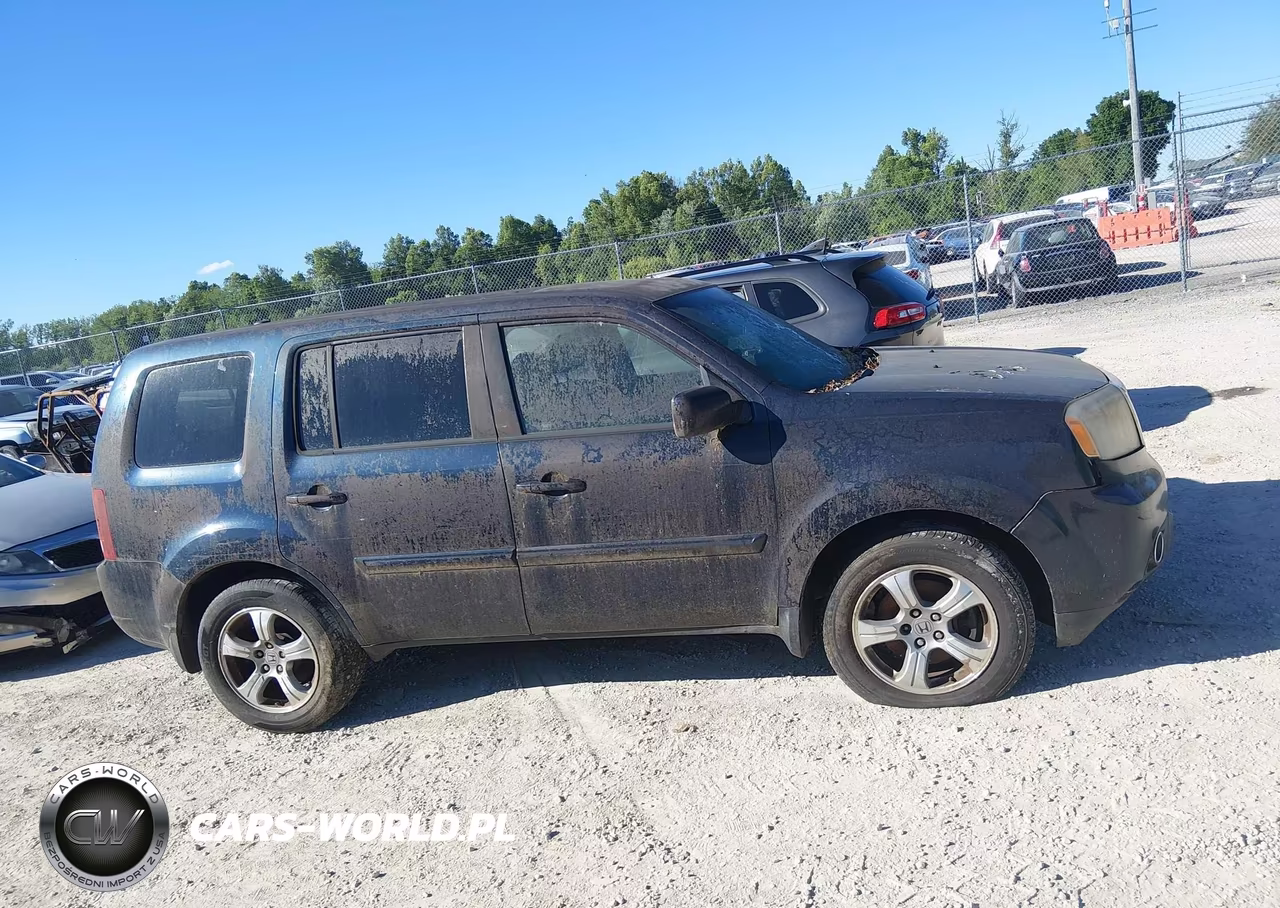 2012 Honda Pilot Ex-L VIN:5FNYF3H55CB014999 - 12