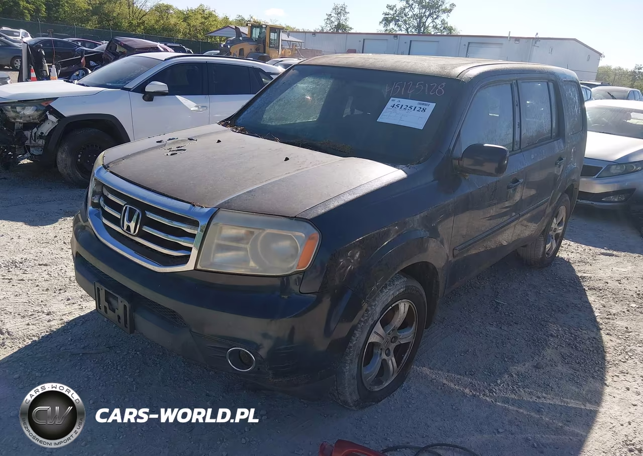 2012 Honda Pilot Ex-L VIN:5FNYF3H55CB014999 - 2