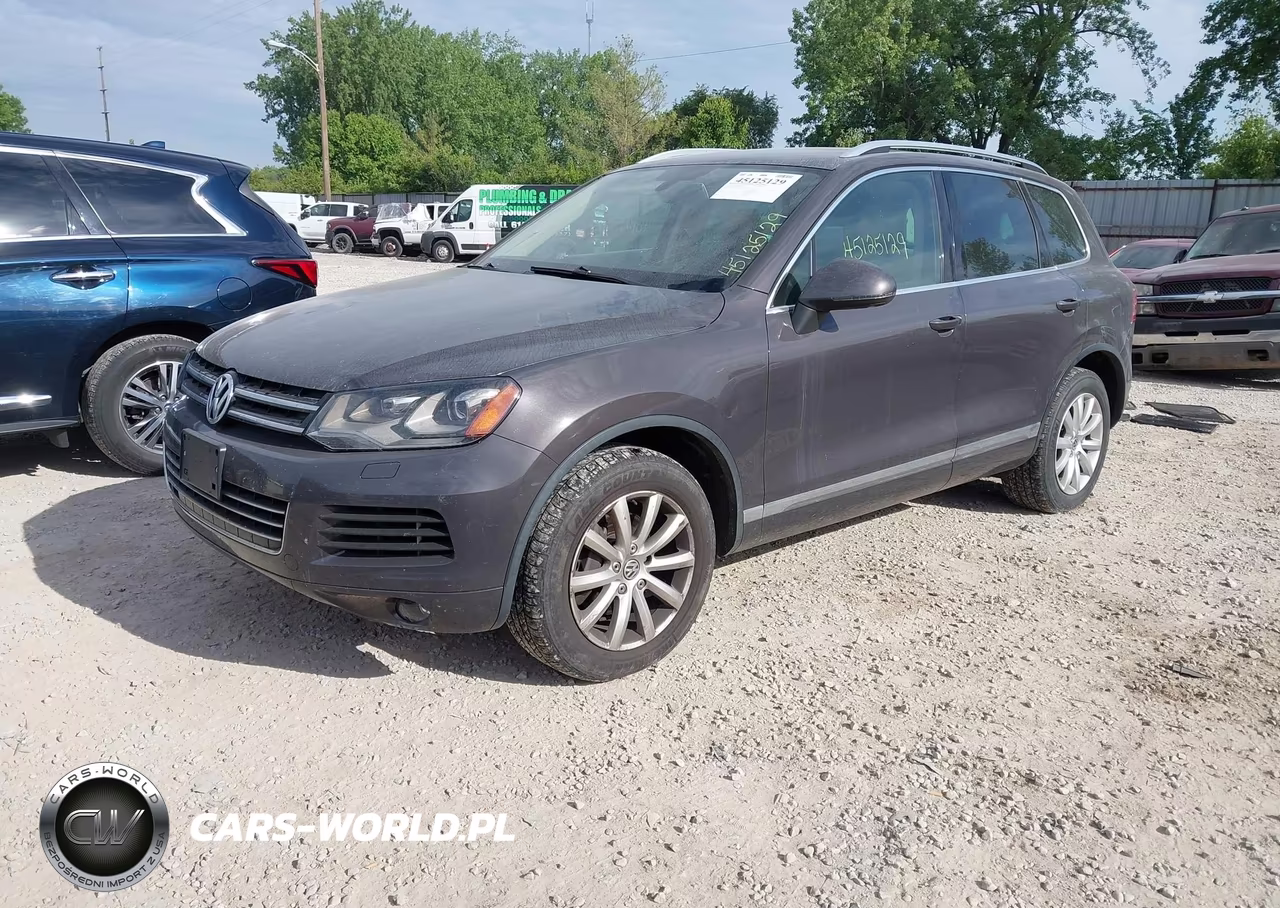 2012 Volkswagen Touareg Sport W-Nav VIN:WVGEF9BP1CD010502 - 2