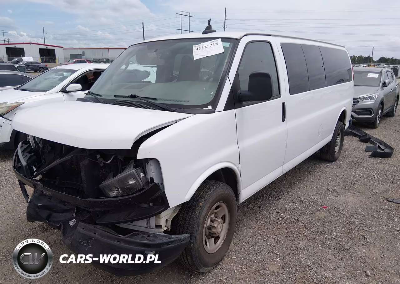 2022 Chevrolet Express Passenger Rwd 3500 Extended Wheelbase Ls VIN:1GAZGNFP2N1267901 - 2