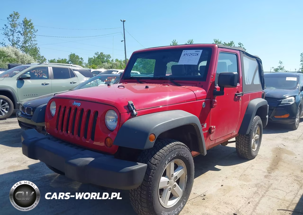 2008 Jeep Wrangler X VIN:1J4FA24138L523300 - 2